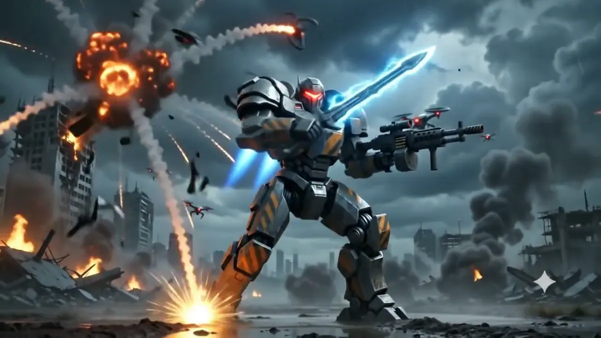 MECH Stranded video poster